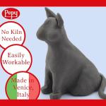 Pepy Air Dry Modeling Clay - Black 1.1 lb