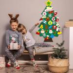 Felt Christmas Tree Kit for Toddlers with Ornaments