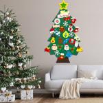 Felt Christmas Tree Kit for Toddlers with Ornaments