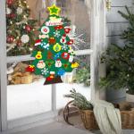 Felt Christmas Tree Kit for Toddlers with Ornaments