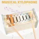 Joyreal Wooden Montessori Hammering Toy with Xylophone