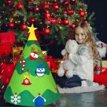 Felt Christmas Tree Kit for Toddlers and Kids