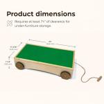 Montessori 4-in-1 Wooden Toddler Activity Table