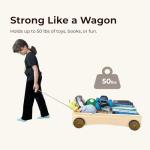 Montessori 4-in-1 Wooden Toddler Activity Table