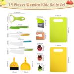 Montessori Kids Kitchen Knife Set - 14 Pieces