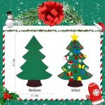 Felt Christmas Tree Kit for Kids - 27 Ornaments