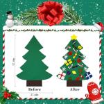 Felt Christmas Tree Kit for Toddlers with Ornaments