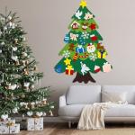Felt Christmas Tree Toy with Ornaments for Kids