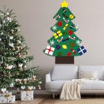 Felt Christmas Tree Kit for Toddlers with Ornaments