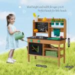 Outdoor Wooden Mud Kitchen Playset for Kids