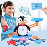 Penguin Balance Scale Counting Blocks for Kids