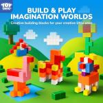 64PCS Magnetic Building Blocks for Kids Ages 3-6