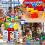 64PCS Magnetic Building Blocks for Kids Ages 3-6