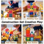 Soyee Magnetic Tiles Construction Set for Kids