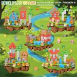 Crifeton Light-Up Magnetic Building Blocks 100 PCS