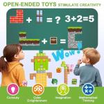 Crifeton Light-Up Magnetic Building Blocks 100 PCS