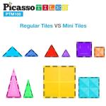 PicassoTiles 100pc Mini Diamond Magnetic Building Set