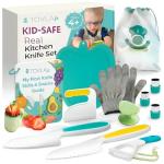 Montessori Kids Cooking Set with Real Tools