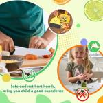 Montessori Kids Kitchen Knife Set - 14 Pieces