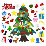 Felt Christmas Tree for Toddlers with Ornaments