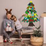 Felt Christmas Tree for Toddlers with Ornaments