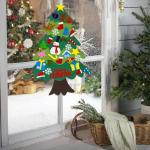 Felt Christmas Tree for Toddlers with Ornaments