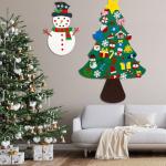 Felt Christmas Tree Toy with Ornaments for Kids