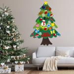 Felt Christmas Tree for Toddlers with Ornaments