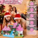 Annexfun 100-Piece Unicorn Magnetic Building Blocks