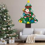 Felt Christmas Tree Kit with 28 Ornaments