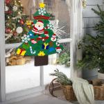 Felt Christmas Tree Kit with 28 Ornaments
