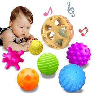 Colorful Montessori Sensory Balls for Babies