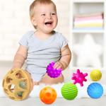 Colorful Montessori Sensory Balls for Babies