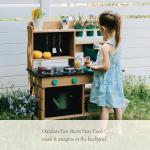 Outdoor Wooden Mud Kitchen Playset for Kids