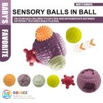 Sensory Balls for Toddlers - Montessori Baby Toys