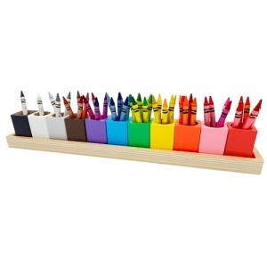 Montessori Crayon Holder and Craft Organizer