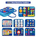 Montessori Busy Board for Toddlers' Learning Activities
