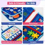 Montessori Busy Board for Toddlers' Learning Activities