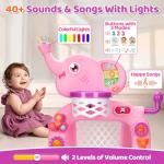 Toddler Basketball Hoop & Soccer Goal Combo