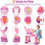 Toddler Basketball Hoop & Soccer Goal Combo