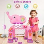 Toddler Basketball Hoop & Soccer Goal Combo