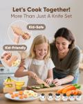 Wooden Cooking Tool Set for Kids and Teens