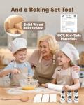 Wooden Cooking Tool Set for Kids and Teens
