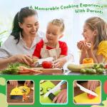 Montessori Kids Kitchen Knife Set - 14 Pieces