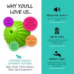 Multicolored Soft Balls – Textured Montessori Baby Toys