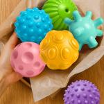 Multicolored Soft Balls – Textured Montessori Baby Toys