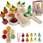 Fisher-Price Montessori Wooden Sorting Tree Toy