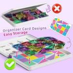 Magnetic Building Tiles Set with Storage Box
