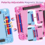 Magnetic Building Tiles Set with Storage Box