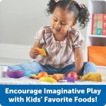 Montessori Toddlers' Pretend Play Food Set